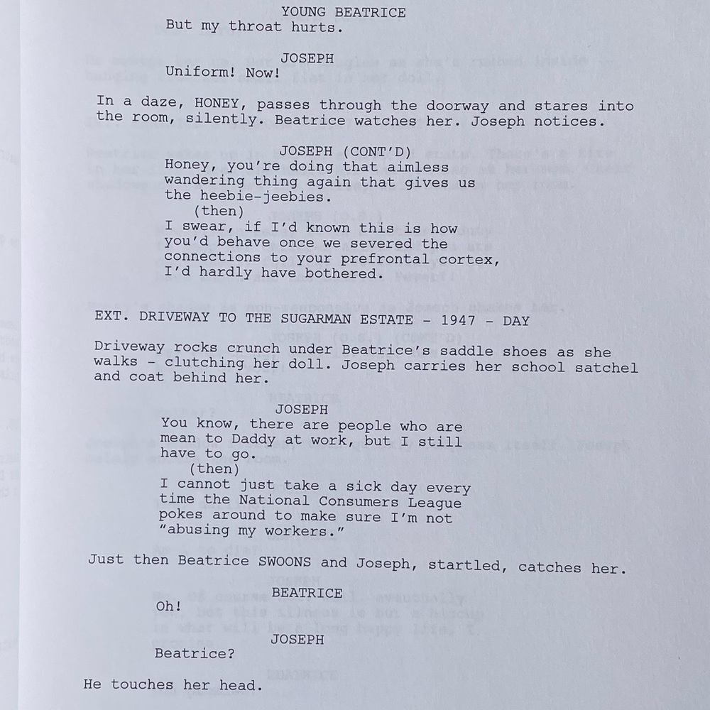 Bojack Horseman 2016 Time’s Arrow Episode Original Production Table Draft Script - Picture 8 of 12